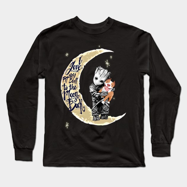 Love Pit Bull Long Sleeve T-Shirt by Fie Clothing
